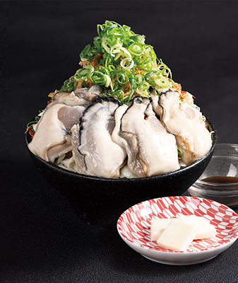 広島県産 大粒牡蠣のバター醤油もんじゃ