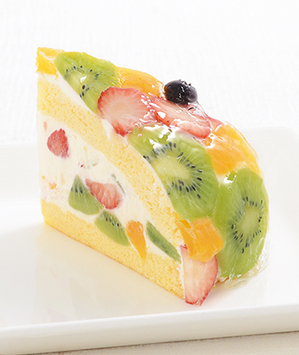 彩りフルーツの贅沢ズコット