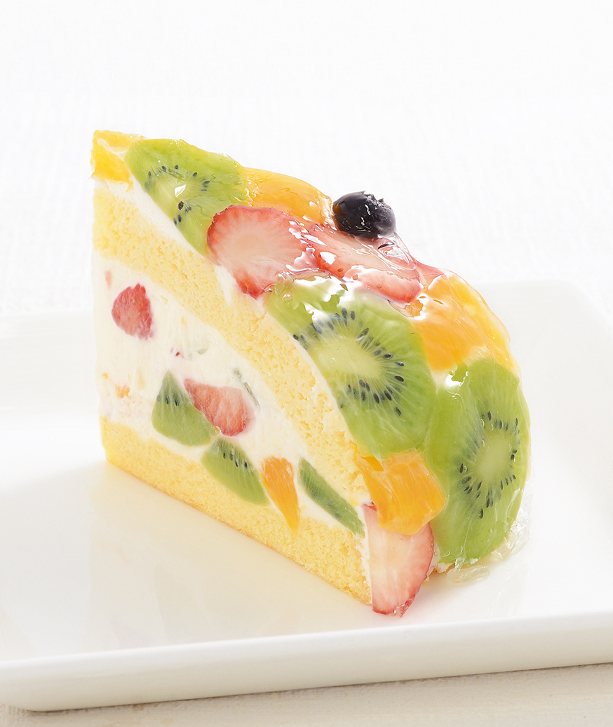彩りフルーツの贅沢ズコット