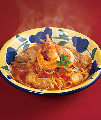 オマール海老香る ブイヤベースパスタ