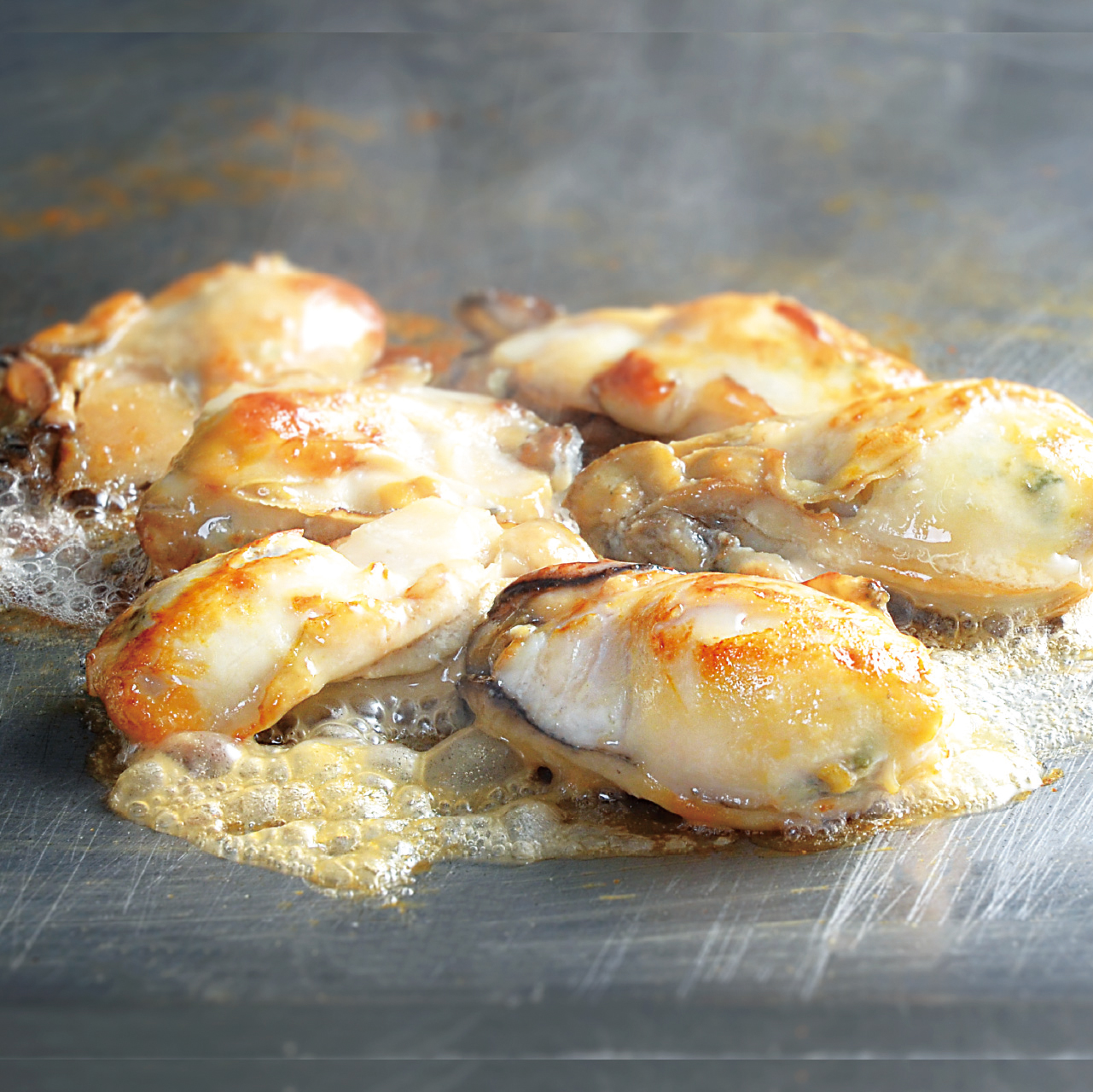 広島県産 牡蠣のバター焼き ～ポン酢醤油～