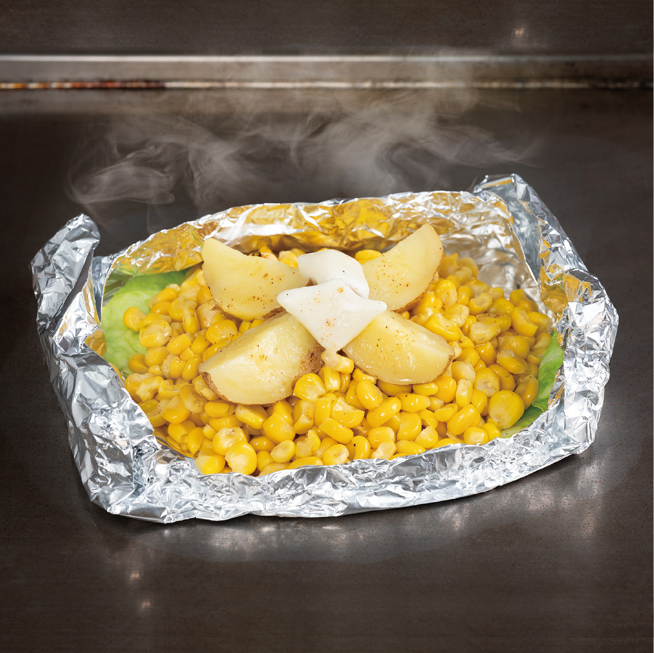 たっぷり！まるごといかのホイル焼き