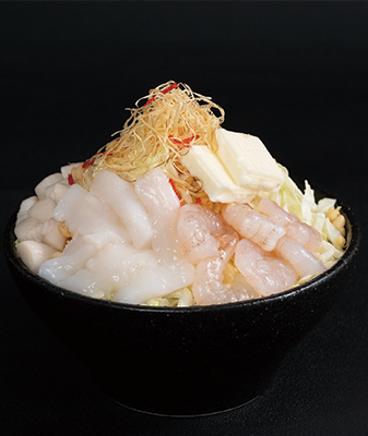 海鮮塩バターもんじゃ