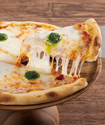 北海道産モッツァレラチーズ入りマルゲリータ