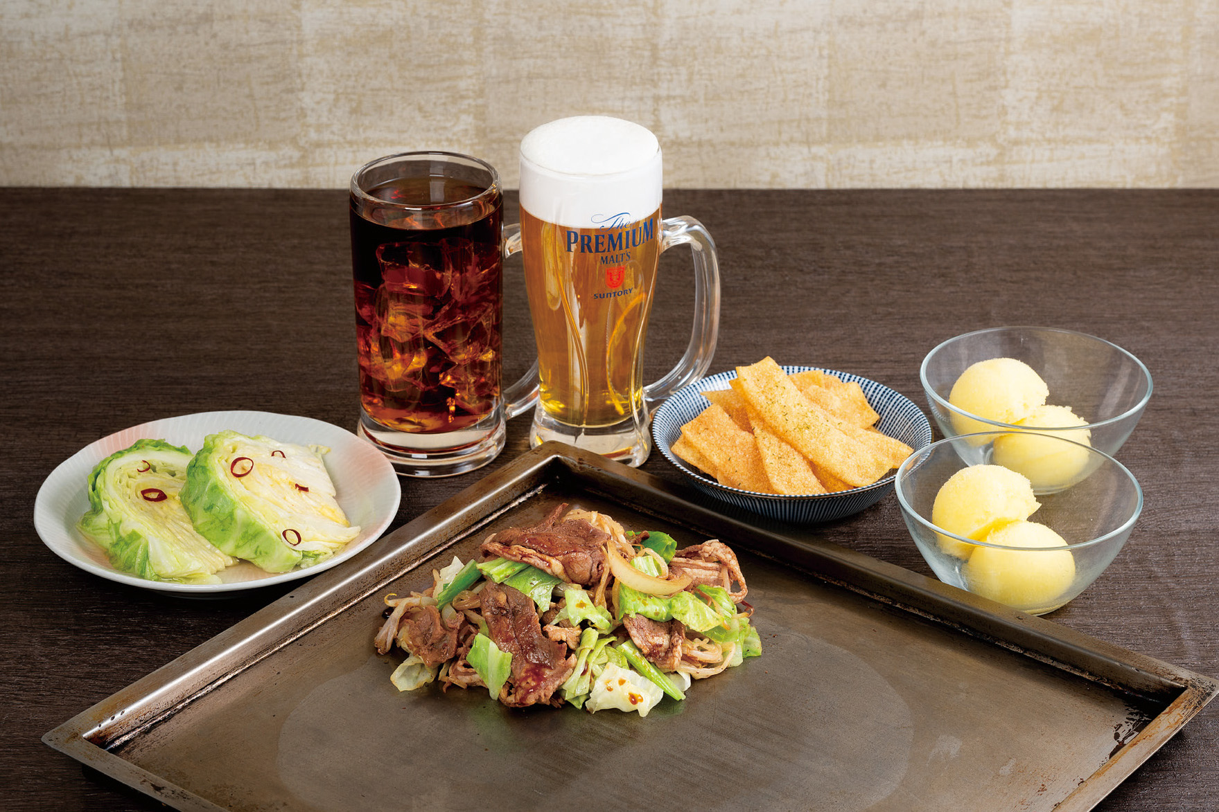 ジンギスカンペアセットメニュー