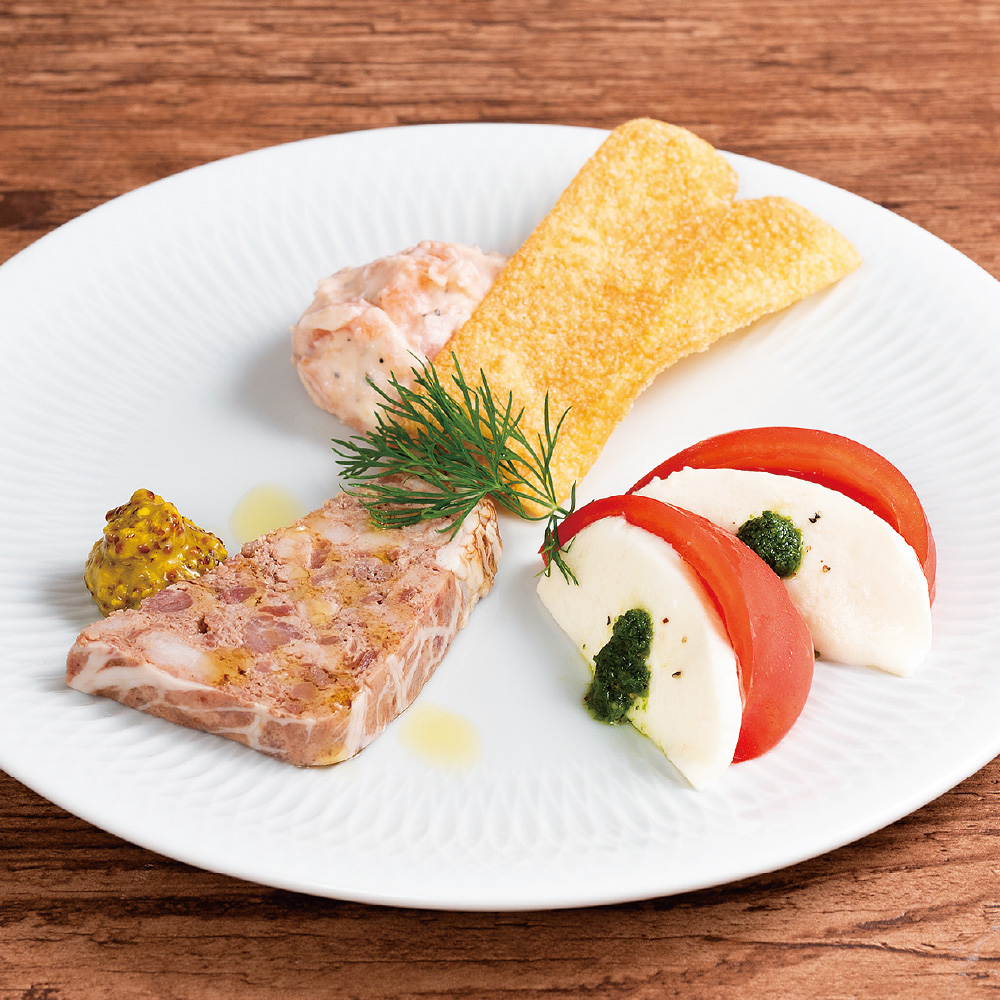 ３種前菜盛り合わせ