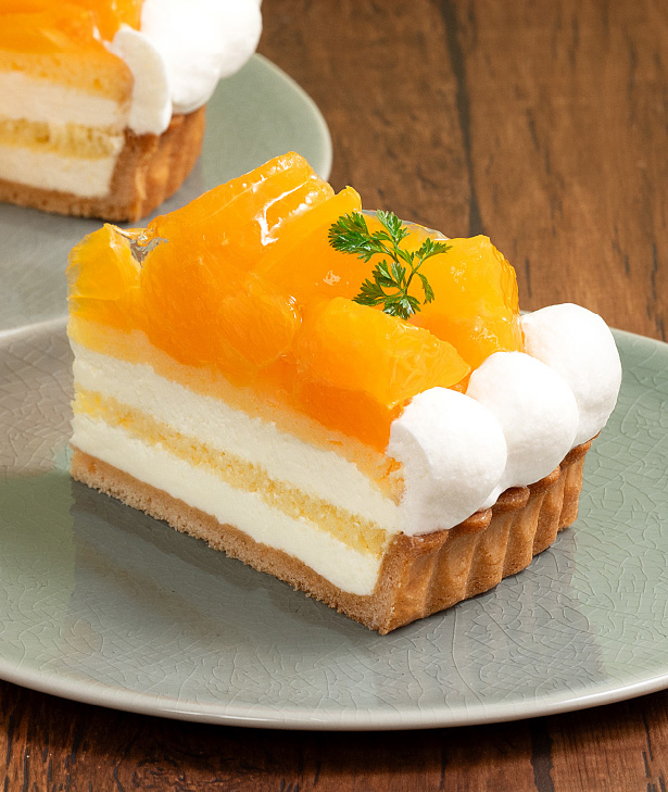 鹿児島県産デコポンとマスカルポーネのタルト