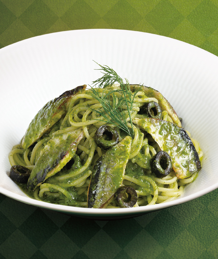 秋刀魚のDONA特製ジェノベーゼ
